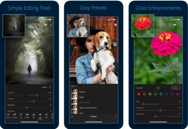 Adobe Lightroom Aplikasi Edit Foto iPhone