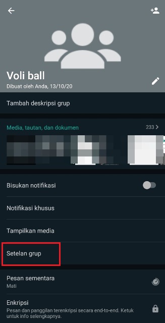 Cara Agar Hanya Admin yang Dapat Mengirim Pesan di Grup WA