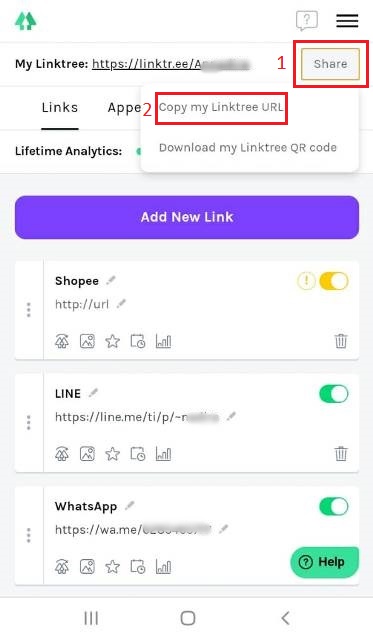 Cara Copy Akun Linktree dengan Cepat