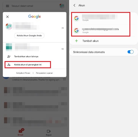 Cara Logout Akun Gmail di HP Android