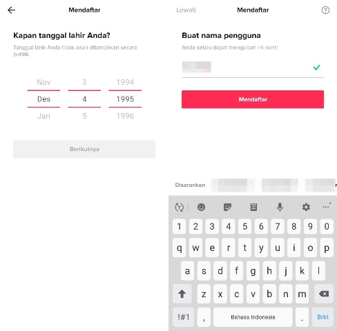 Cara Membuat Akun TikTok Baru
