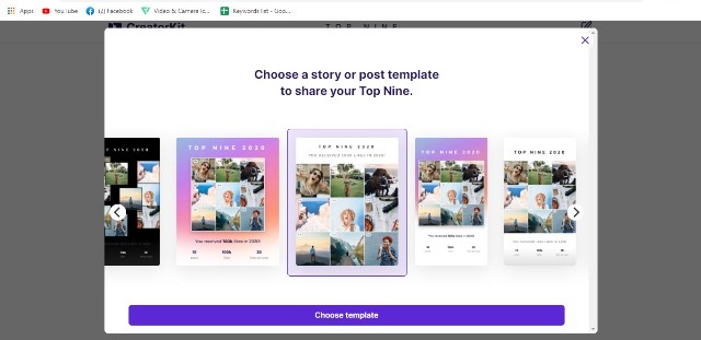 Cara Membuat Best 9 Instagram