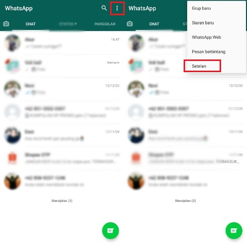 Cara Mengaktifkan Sidik Jari di WhatsApp