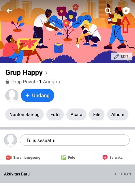 Cara Mengarsipkan Grup FB