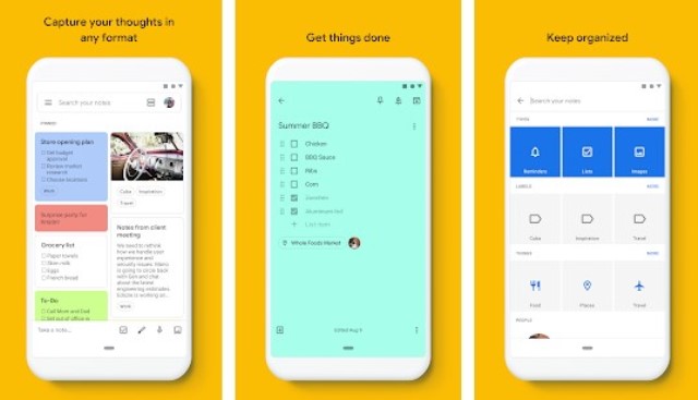 Google Keep Aplikasi Notes Terbaik