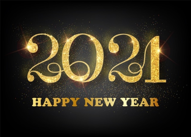 Happy New Year 2021 Card