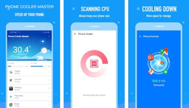 Phone Cooler Master Aplikasi Pendingin HP