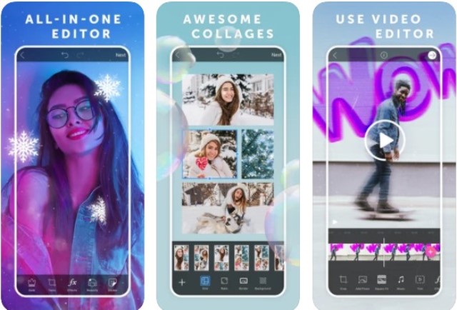 PicsArt Aplikasi Edit Foto iPhone Gratis Terbaik