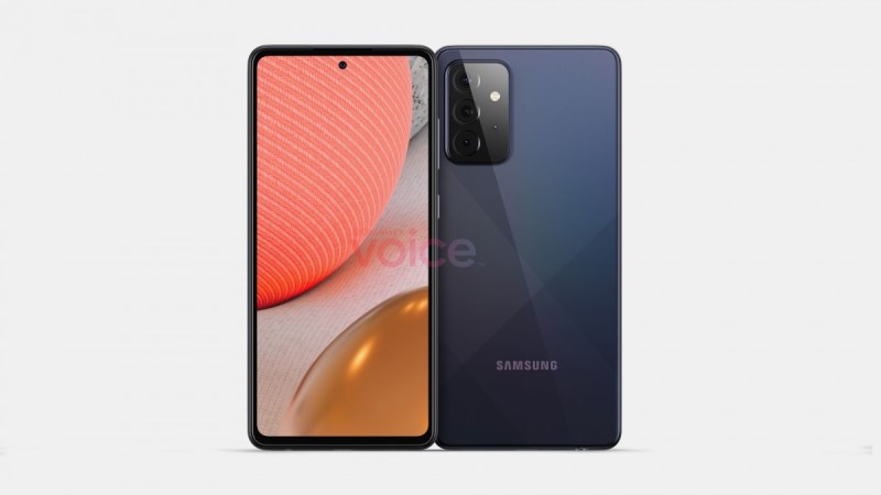 Render CAD Samsung Galaxy A72 5G