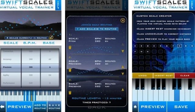 SWIFTSCALES – Vocal Trainer