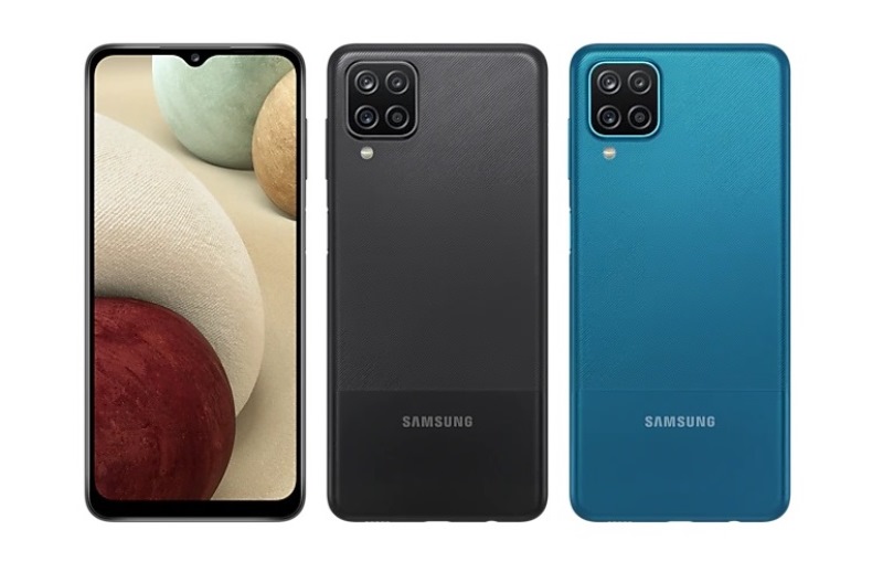 Samsung Galaxy A12 Black Blue