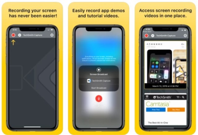 TechSmith Capture Aplikasi Perakam Layar dan Suara iPhone