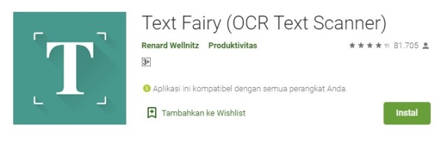 Text Fairy OCR Text Scanner