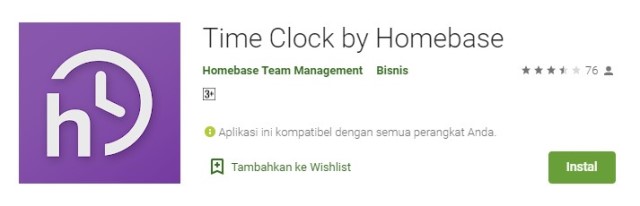 Time Clock by Homebase