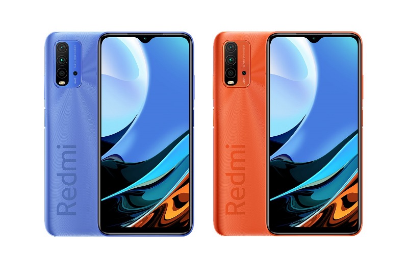 Xiaomi Redmi 9 Power Blazing Blue dan Fiery Red