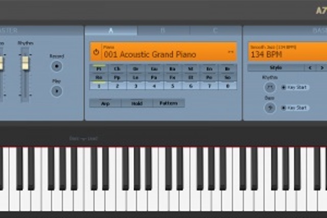 A73 Piano Station Aplikasi Piano Nyata PC