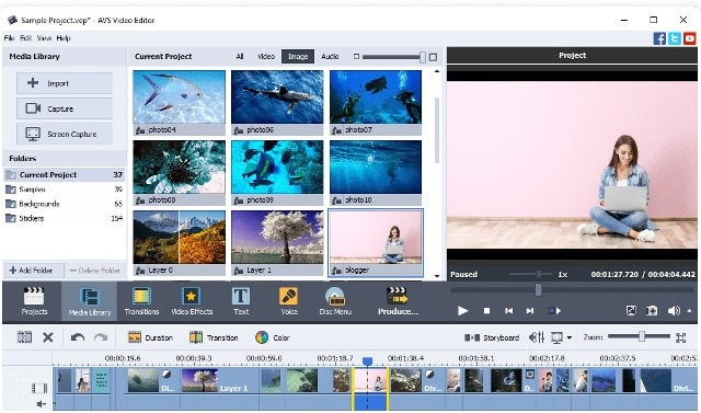 AVS Video Editor Aplikasi Edit Video PC Ringan