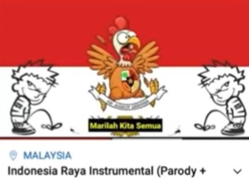 Berhasil Ditangkap Pelaku Parodi Lagu Indonesia Raya Ternyata WNI