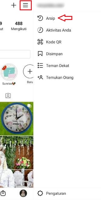 Cara Melihat Postingan yang Diarsipkan di IG