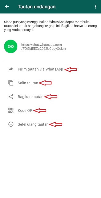 Cara Membuat Link Grup WhatsApp