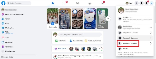 Cara Mengaktifkan Dark Mode di Facebook