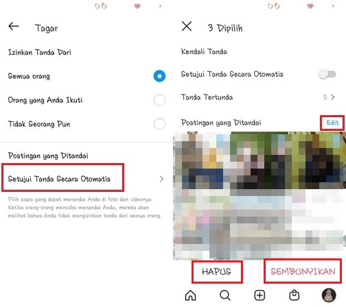 Cara Menghapus Tag di IG Kita