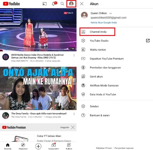 Cara Mengubah Nama Kanal YouTube