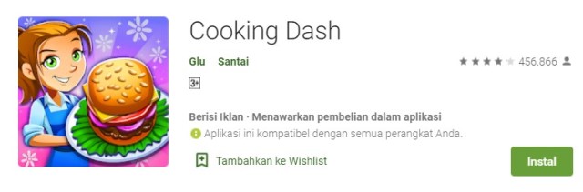 Cooking Dash