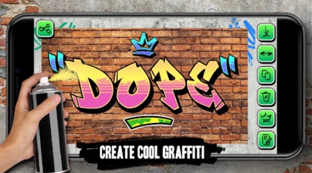 Graffiti Creator on Photo Text Aplikasi Grafiti Gratis