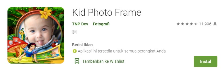 Kid Photo Frame