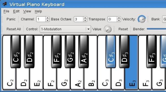 Virtual MIDI Piano Keyboard Aplikasi Piano PC