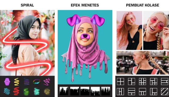 Aplikasi Edit Foto Picsa: Kolase Foto dan Stiker