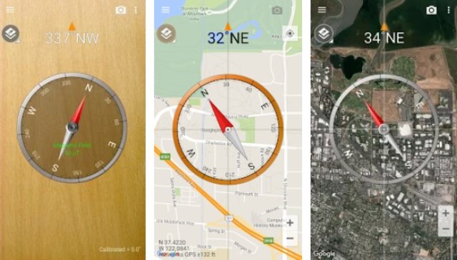 Aplikasi Kompas Smart Compass