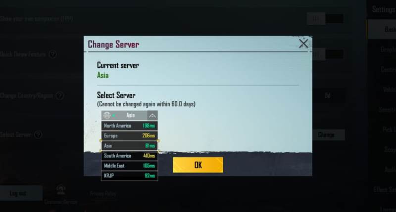 Cara Mengganti Server PUBG Mobile Tanpa Harus Menunggu 60 Hari