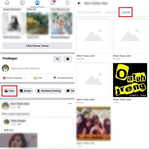 Cara Menghapus Album Foto di Facebook Lewat HP