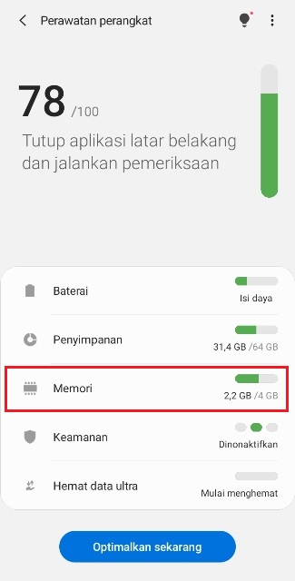 Cara Menghapus Cache di HP Samsung