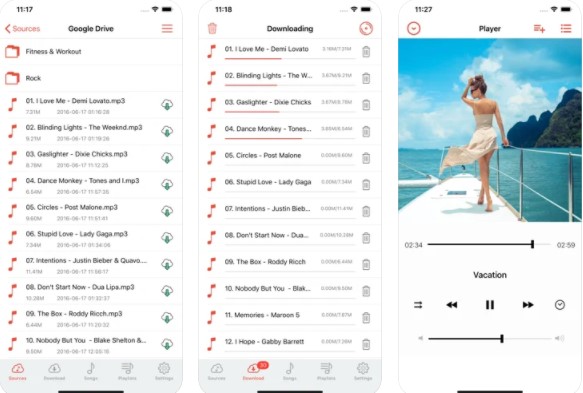 Cloud Music Player - Aplikasi Musik iPhone Online