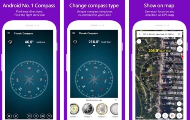 Compass Maps Pro Digital Compass 360 Free