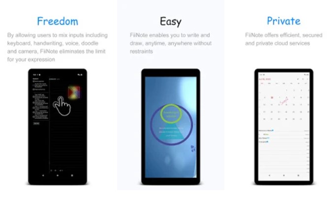 FiiNote, note everything - Aplikasi Tulisan Tangan Android