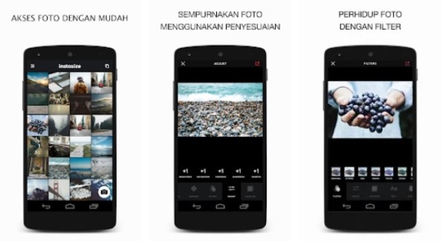 Instasize Aplikasi Edit Foto Instagram di Android dan iPhone