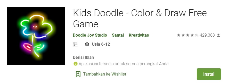 Kids Doodle - Color & Draw Free Game