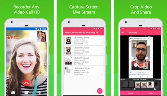 Video Call Recorder for WhatsApp FB