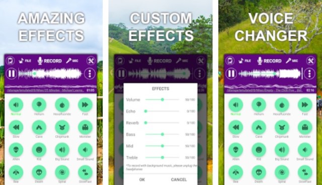 Voice Changer Sound Effects Aplikasi Pengubah Suara