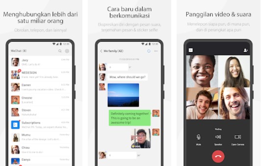 WeChat Aplikasi Cari Teman Sekitar Android dan iPhone