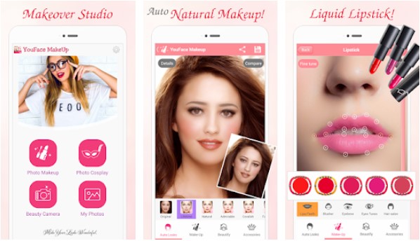 YouFace Makeup - Aplikasi Make Up Wajah Sendiri