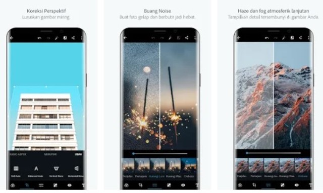 Adobe Photoshop Express - Aplikasi Cetak Foto di Android