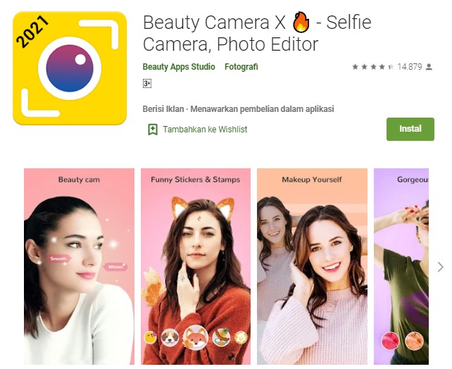 Aplikasi Beauty Camera