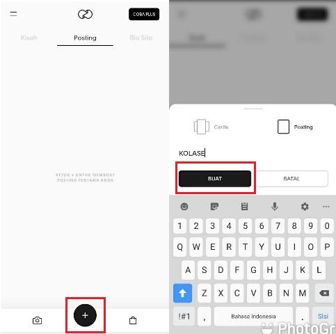Cara Bikin Grid Foto dan Video