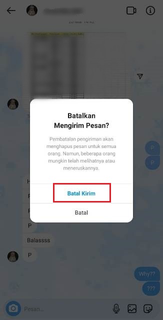 Cara Hapus DM IG