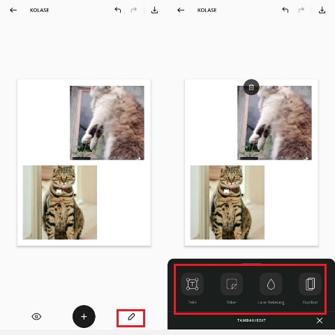Cara Membuat Kolase Foto dan Video di HP